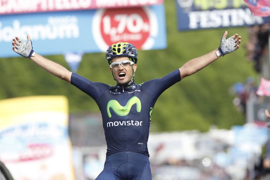 Ottava tappa, da Fiuggi a Campitello Matese, secondo arrivo in salita del Giro. Vince lo spagnolo Intxausti, ma sulla rampa finale è ancora duello tra Aru, Contador e Porte. Bettini